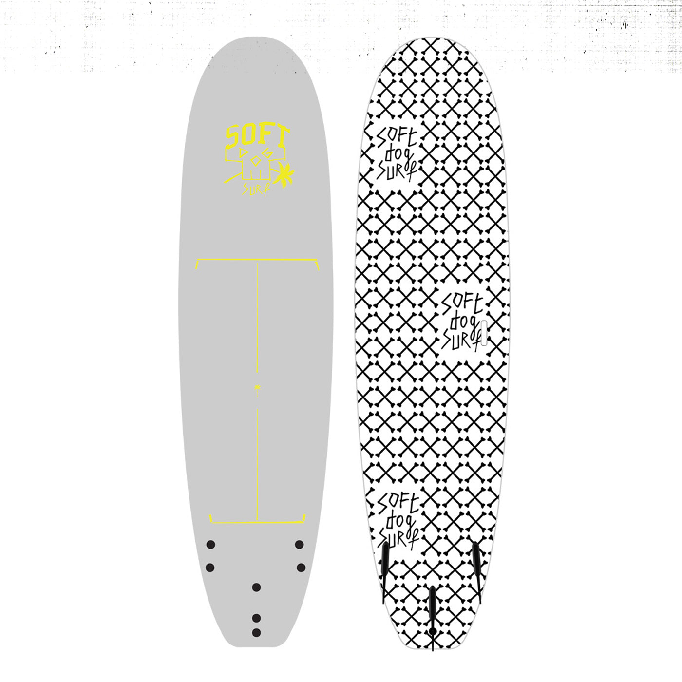 <transcy>Skooldog 8'0 | Soft Top Surfboard</transcy>