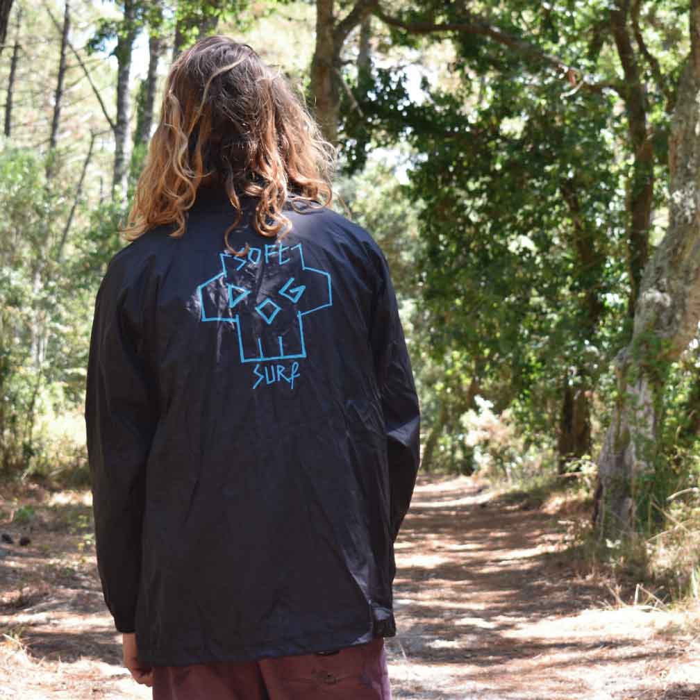 softdogsurf apparel jacket back